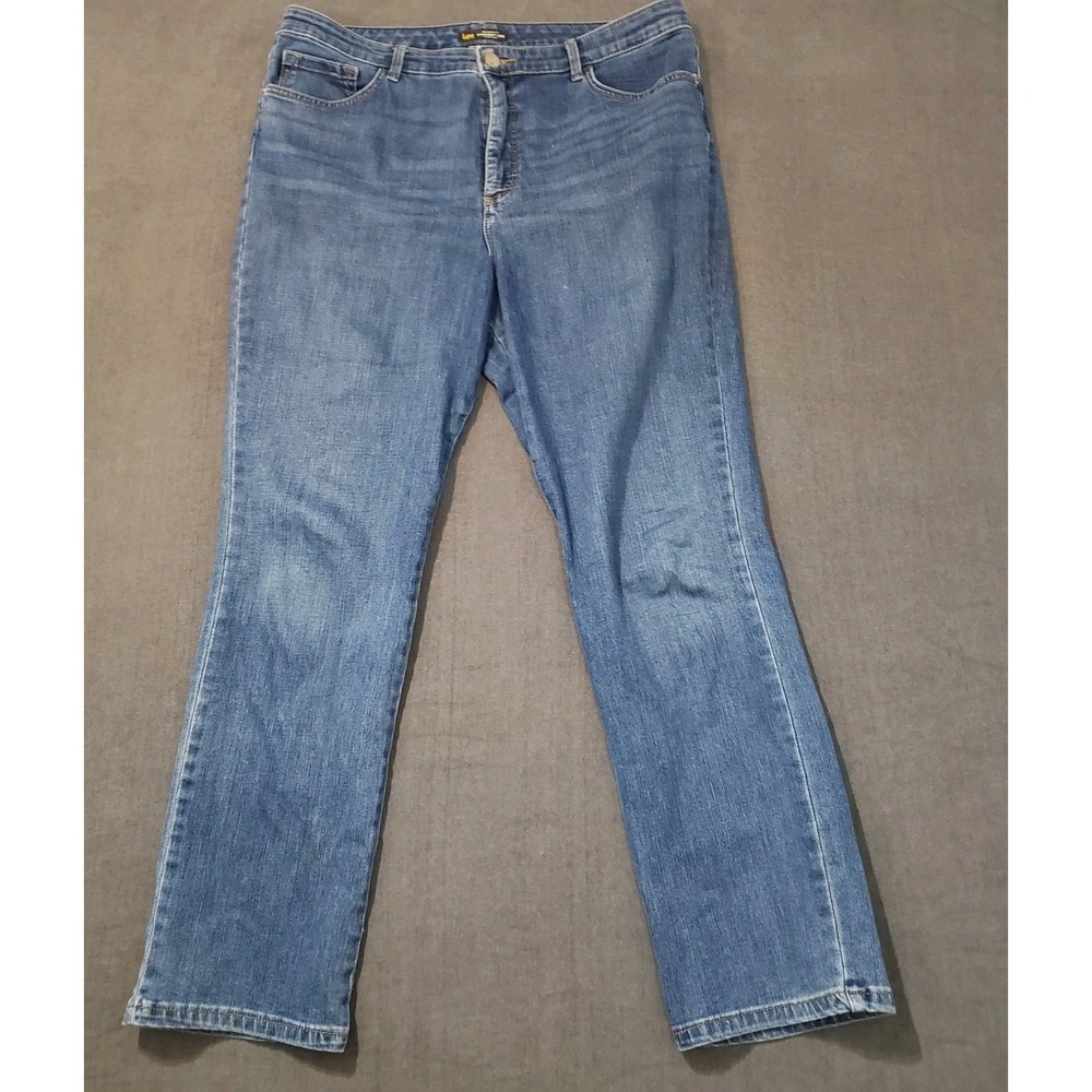 Lee Jeans Womens Size 18 High Rise Straight
